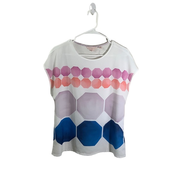 Ted Baker London Tops - Ted Baker London Canndy Marina Mosaic Vest Top